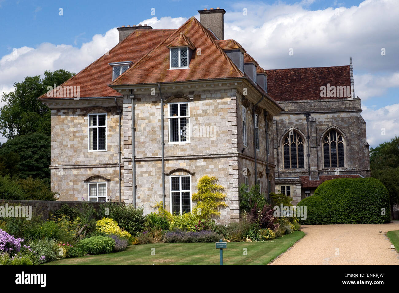 Bishop's House Winchester, Hampshire, England, Grossbritannien, GB. Stockfoto