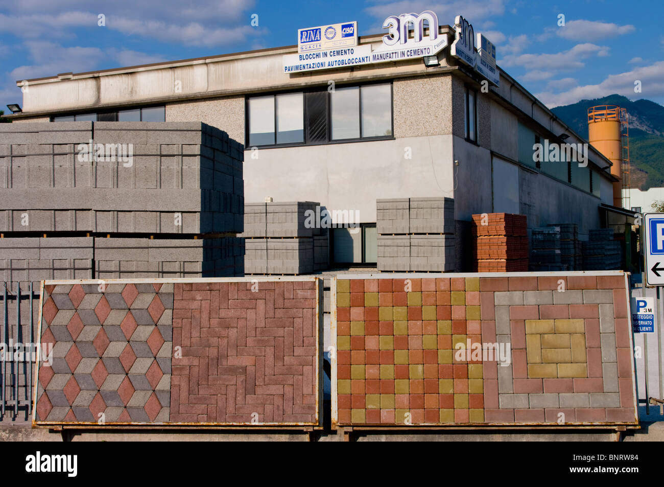 Europa, Italien, Toskana, Carrara-Marmor Stockfoto