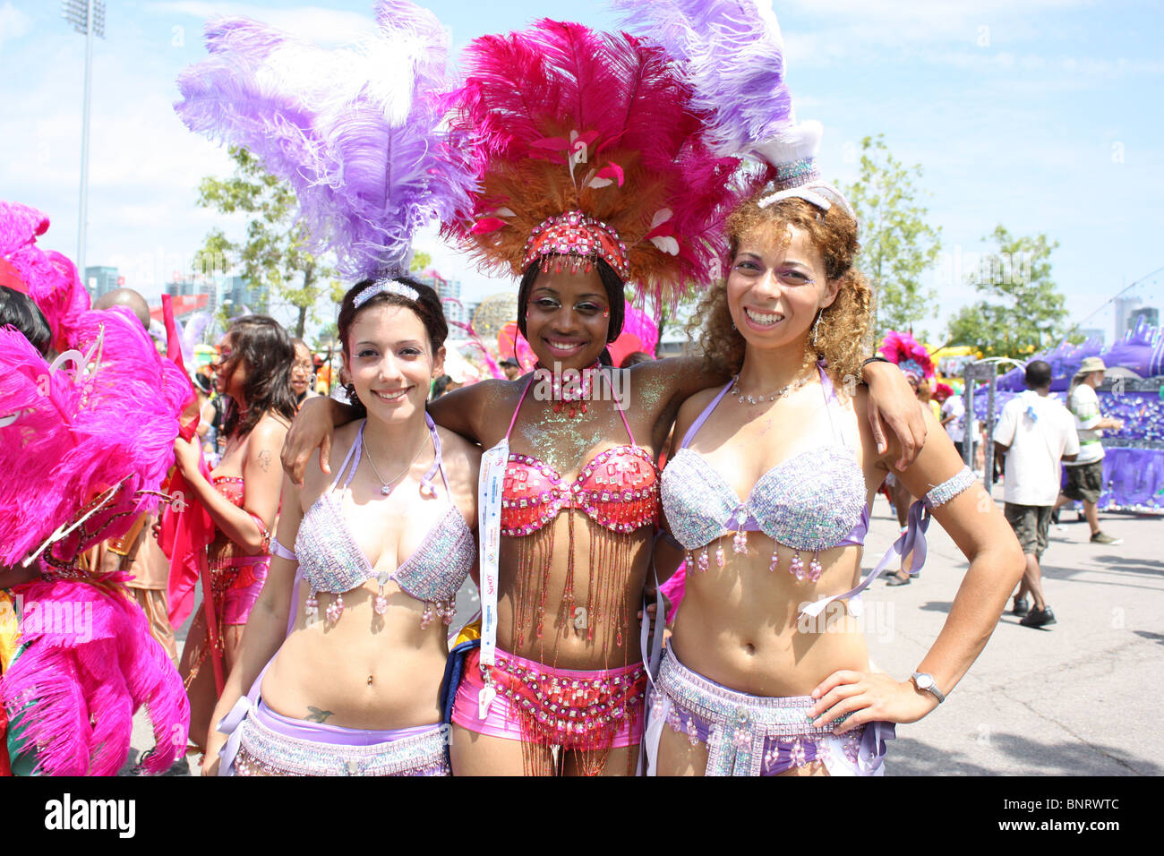 Karibischen Karneval Caribana Festival in Toronto Stockfoto