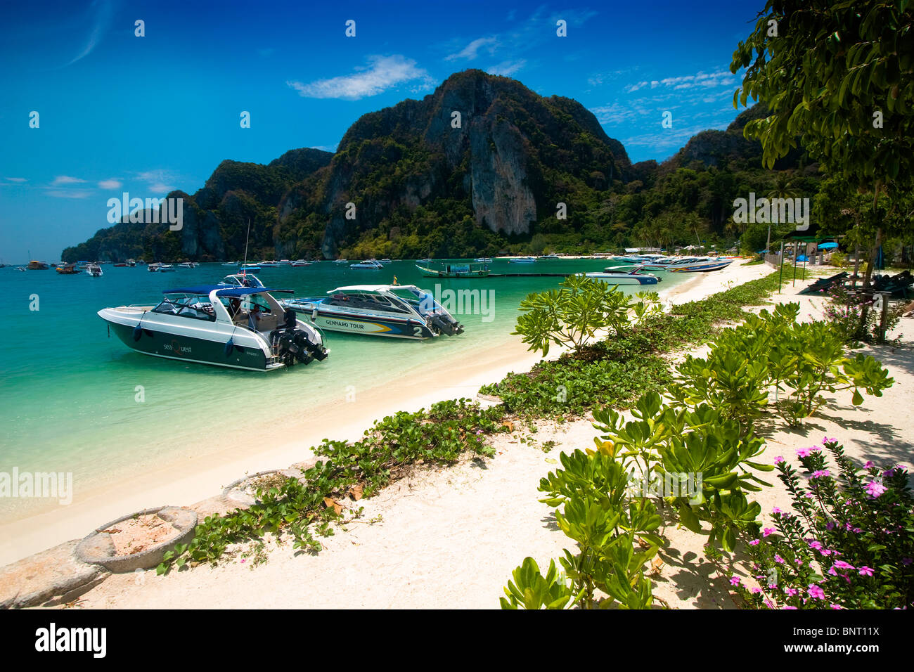 Thai Beach auf Ko Phi Phi Don Island, Thailand Stockfoto