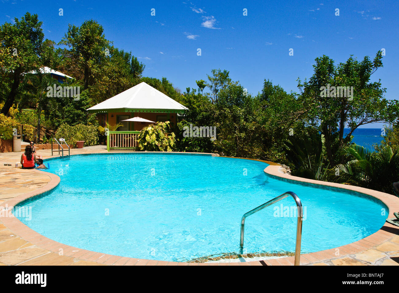 Bel Air Plantation Resort, Grenada. Stockfoto