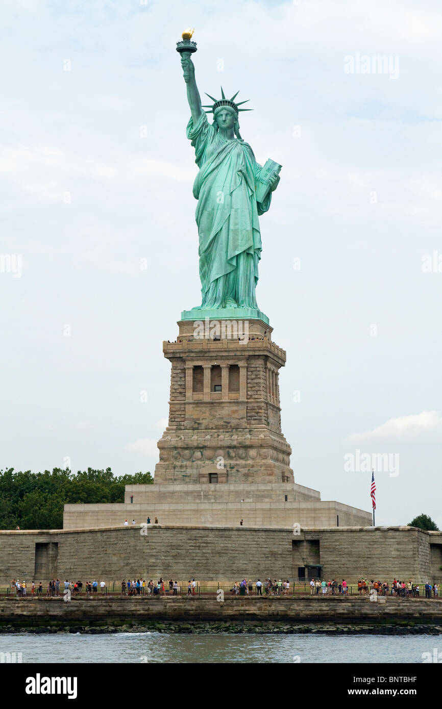 Freiheitsstatue in New York City, New York. Stockfoto