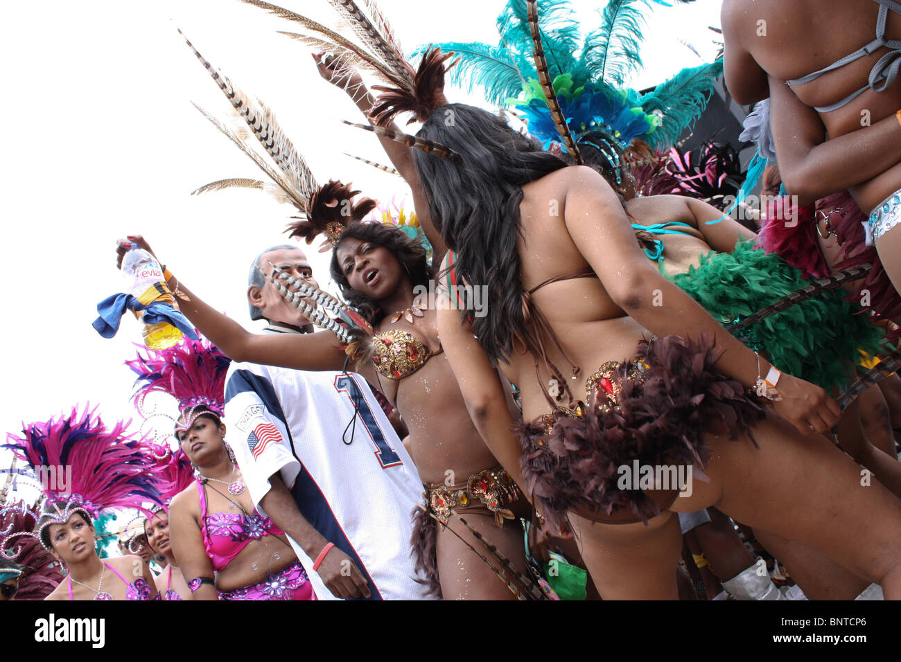 43. (2010) Toronto karibischen Karneval (Caribana) ist das größte karibische Festival in Nordamerika. Stockfoto