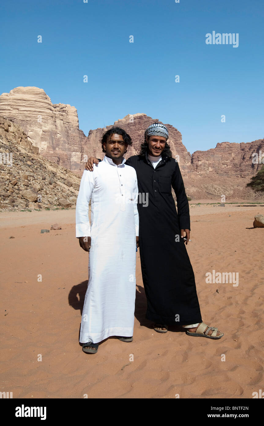 Beduinen-Männer Stockfoto