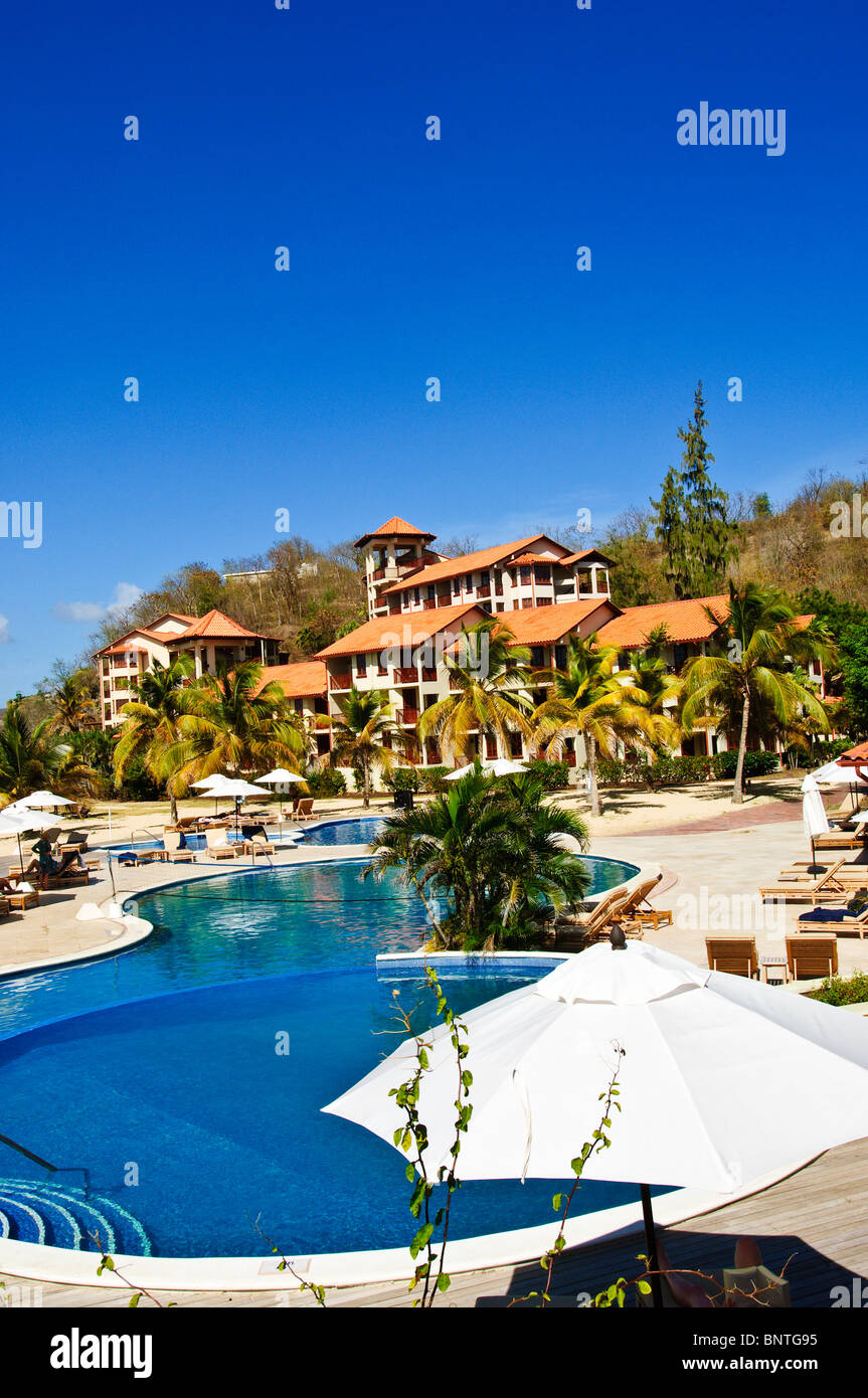 LaSource Resort Strand, Grenada, Windward Islands, Karibik. Stockfoto