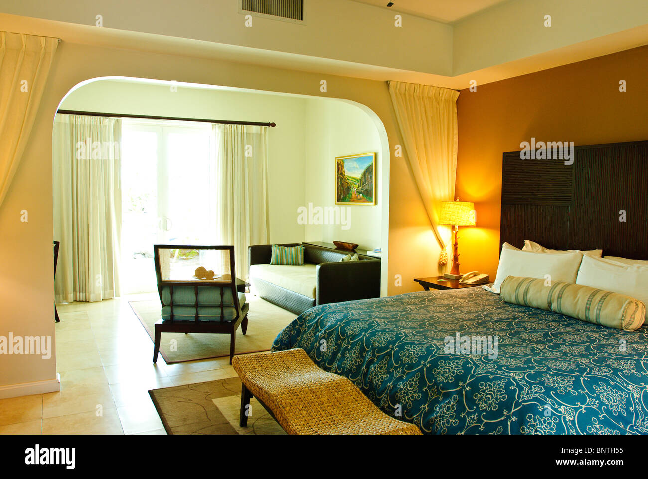 Spice Island Beach Resort Grenada, Windward Islands, Karibik. Stockfoto