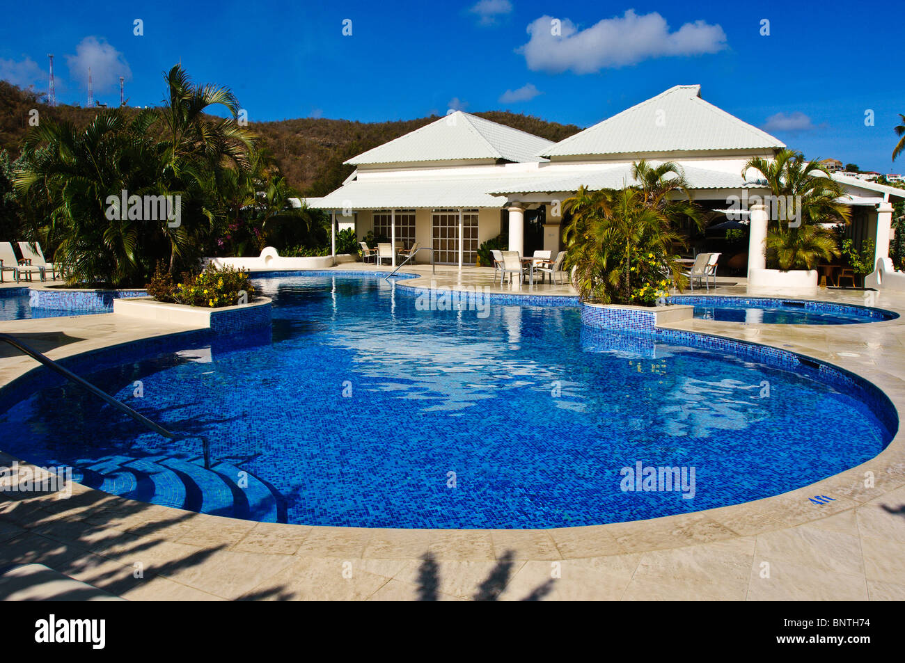 Spice Island Beach Resort Grenada, Windward Islands, Karibik. Stockfoto