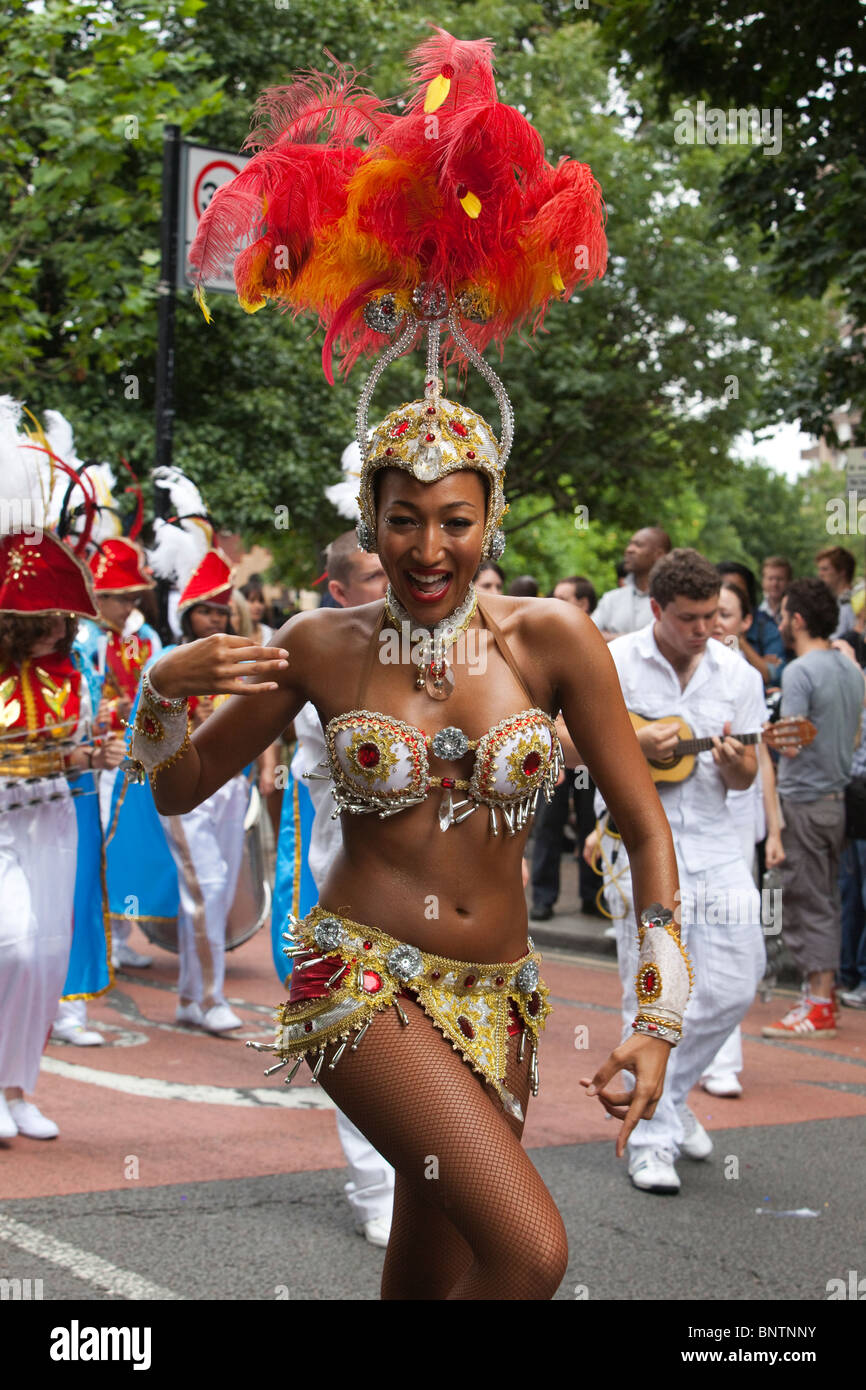 Carnaval del Pueblo 2010, London, UK Stockfoto