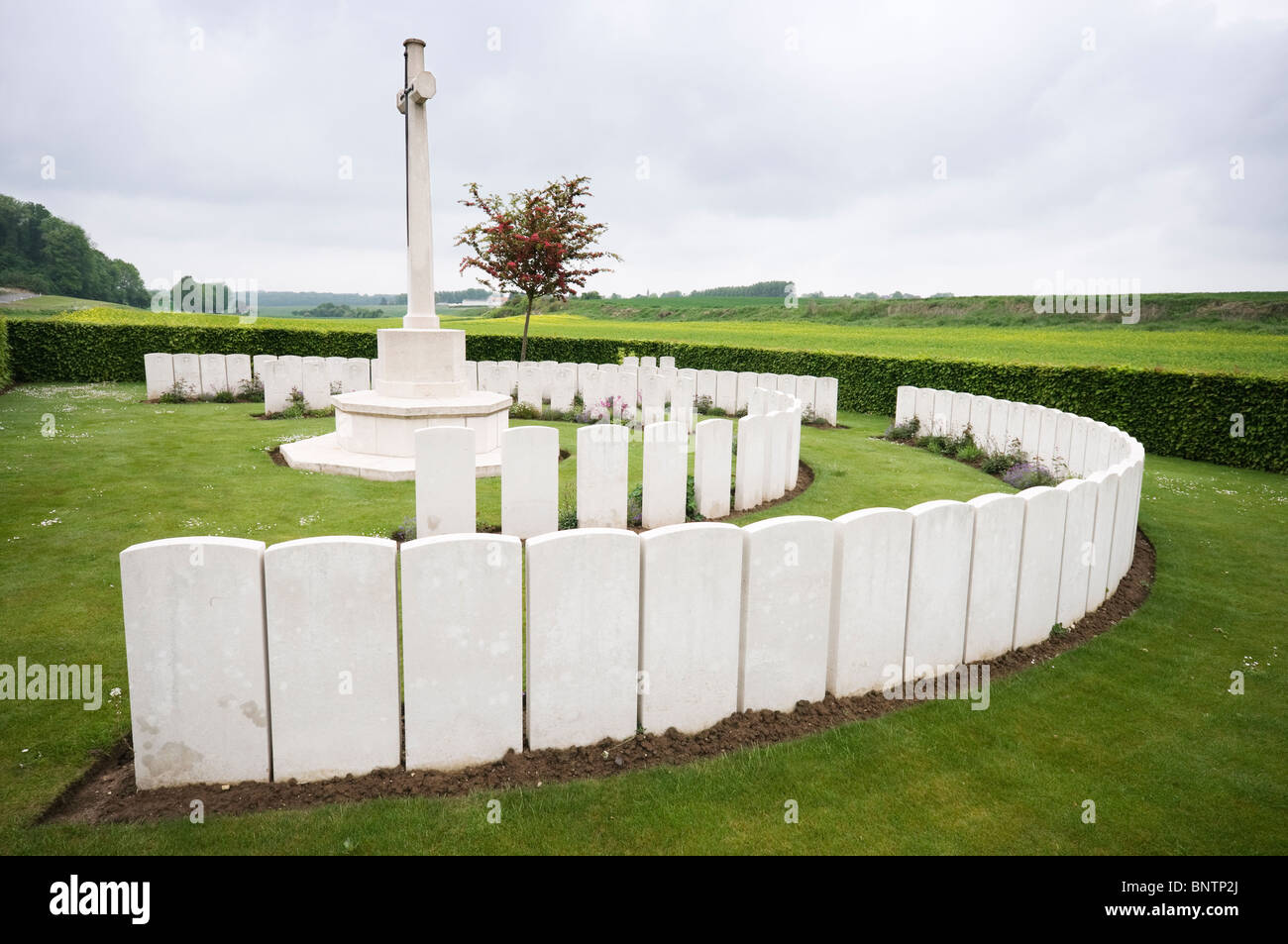 Gordon Friedhof Somme Frankreich Stockfoto