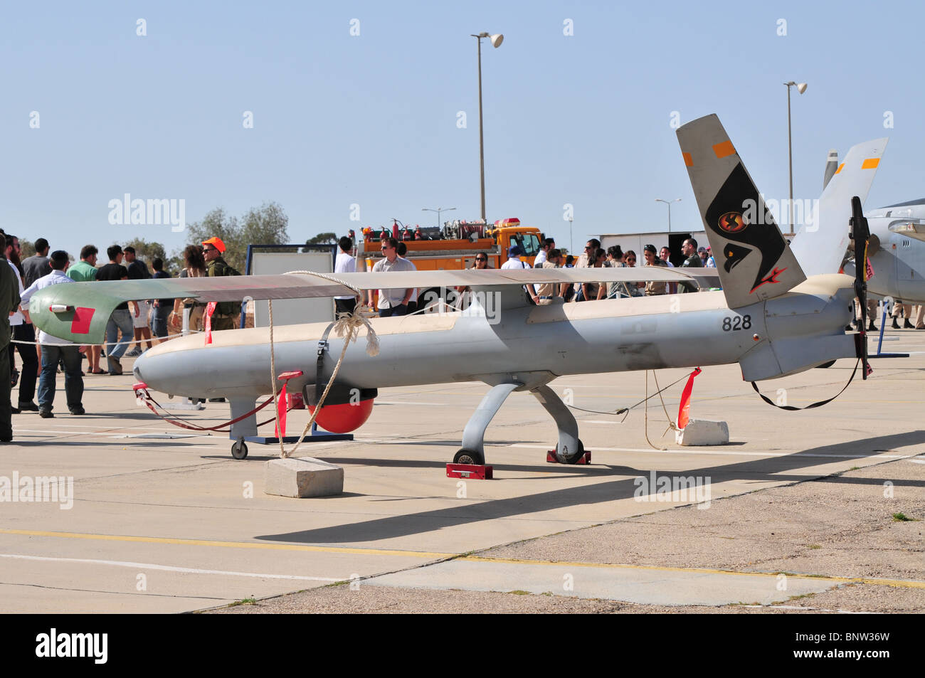 Elbit Systems Hermes 450 unbemannten Stockfoto