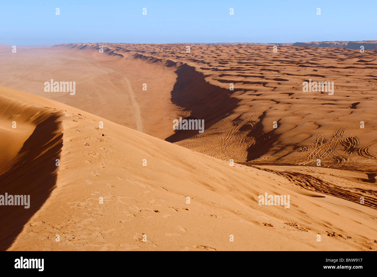 Oman-Wüste Stockfoto