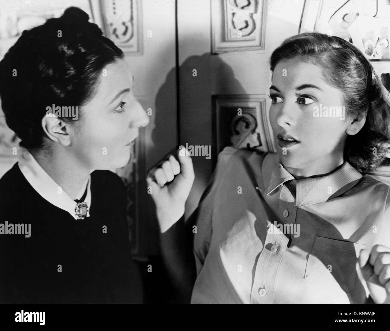 JUDITH ANDERSON JOAN FONTAINE REBECCA (1940) Stockfoto