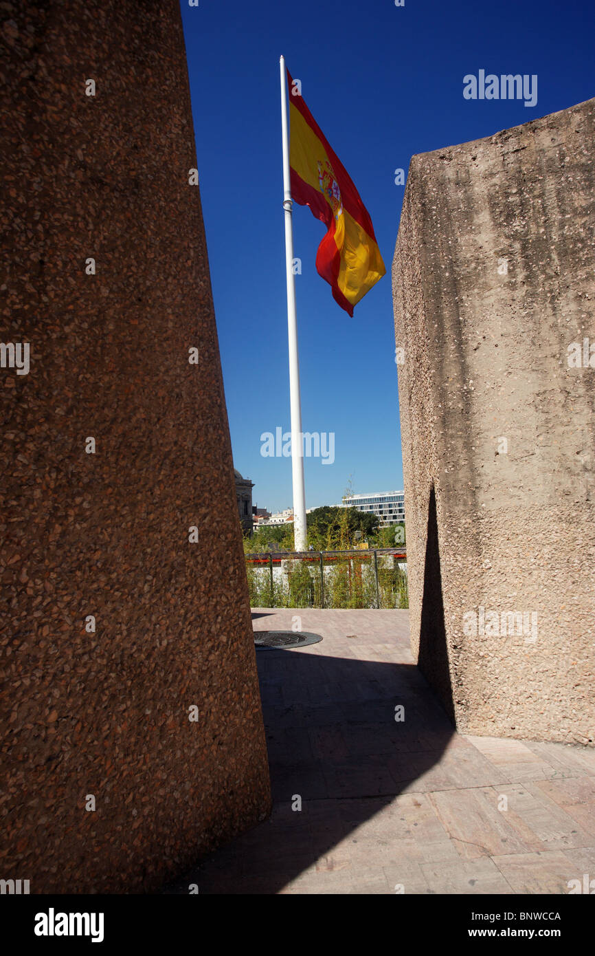 Kolumbus-Denkmal von Joaquín Vaquero Turcios, Plaza de Colón, Madrid, Spanien Stockfoto