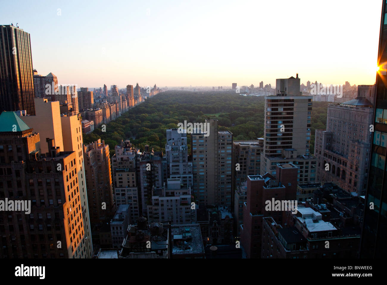 Central Park in New York City Stockfoto