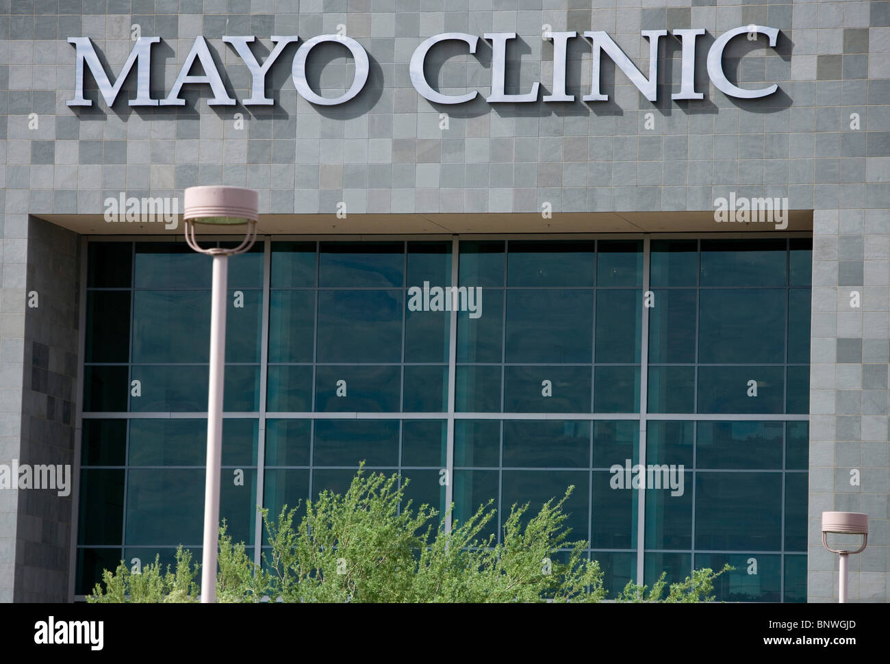 Die Mayo-Klinik in Arizona. Stockfoto