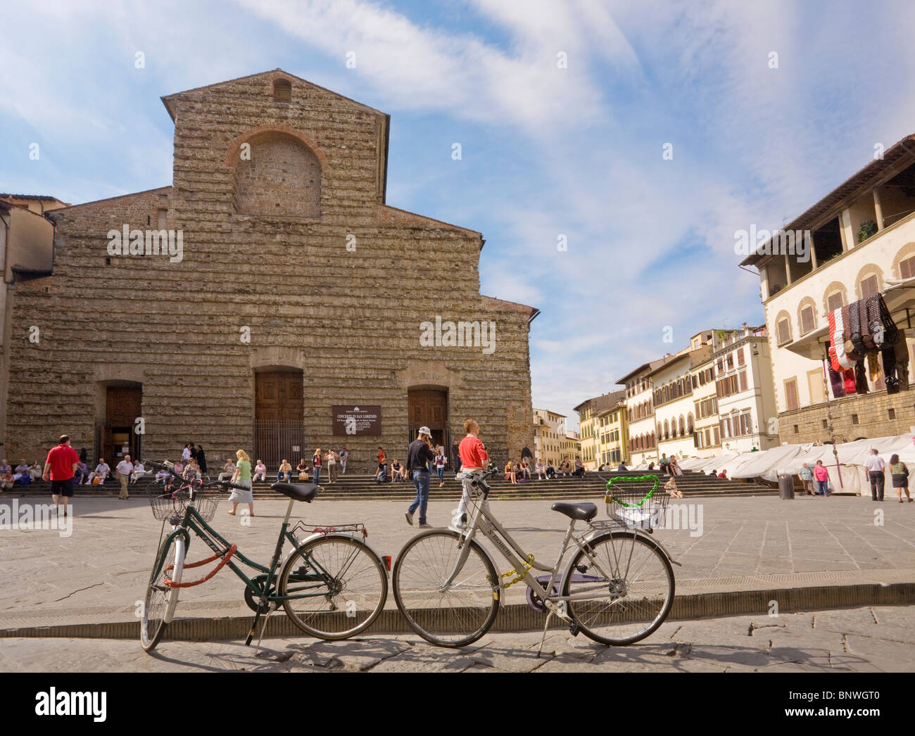 Basilika von san lorenzo florenz italien Fotos und Bildmaterial in