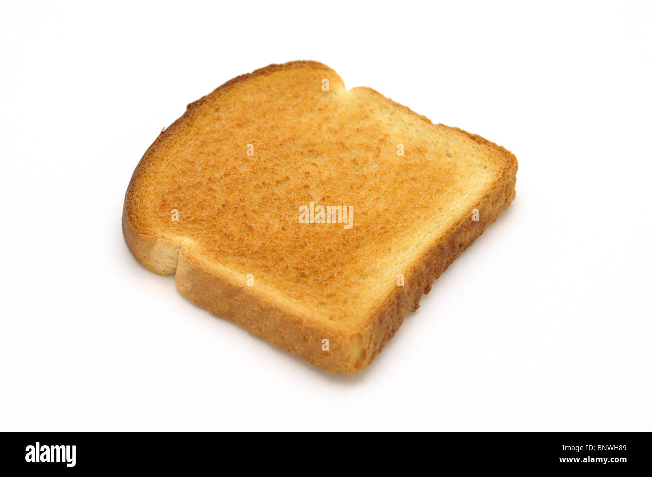 Toast (getoastetem Weißbrot) Stockfoto
