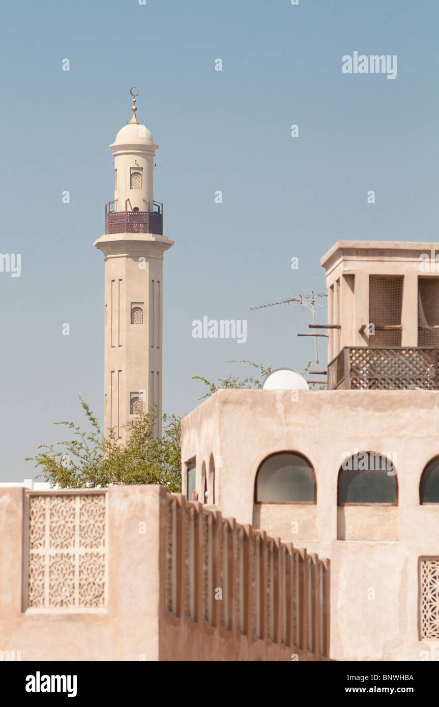 Bastakiya, Dubai, Vereinigte Arabische Emirate, Asien Stockfoto