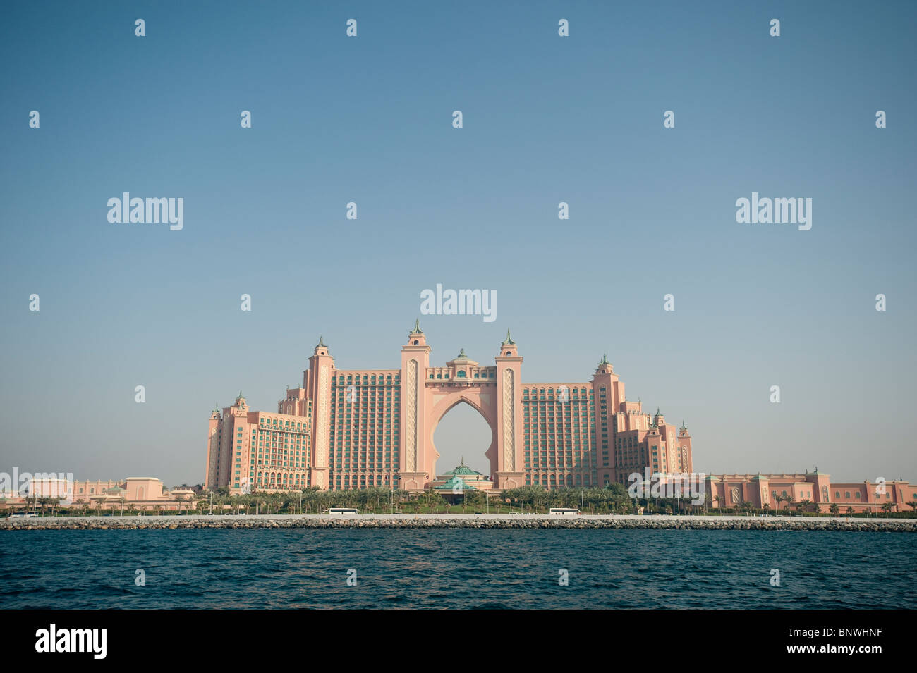 Atlantis the Palm, Palm Jumeirah, Dubai, Vereinigte Arabische Emirate, Asien Stockfoto