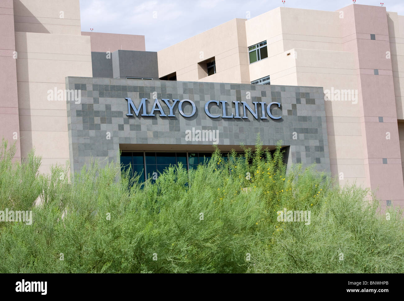 Die Mayo-Klinik in Arizona. Stockfoto