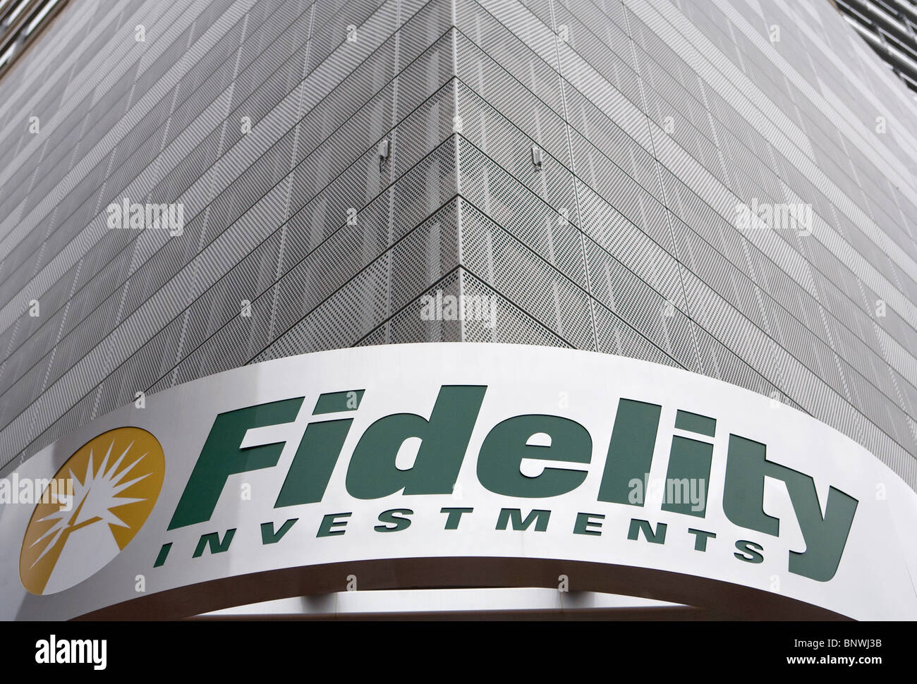 Fidelity Investments. Stockfoto