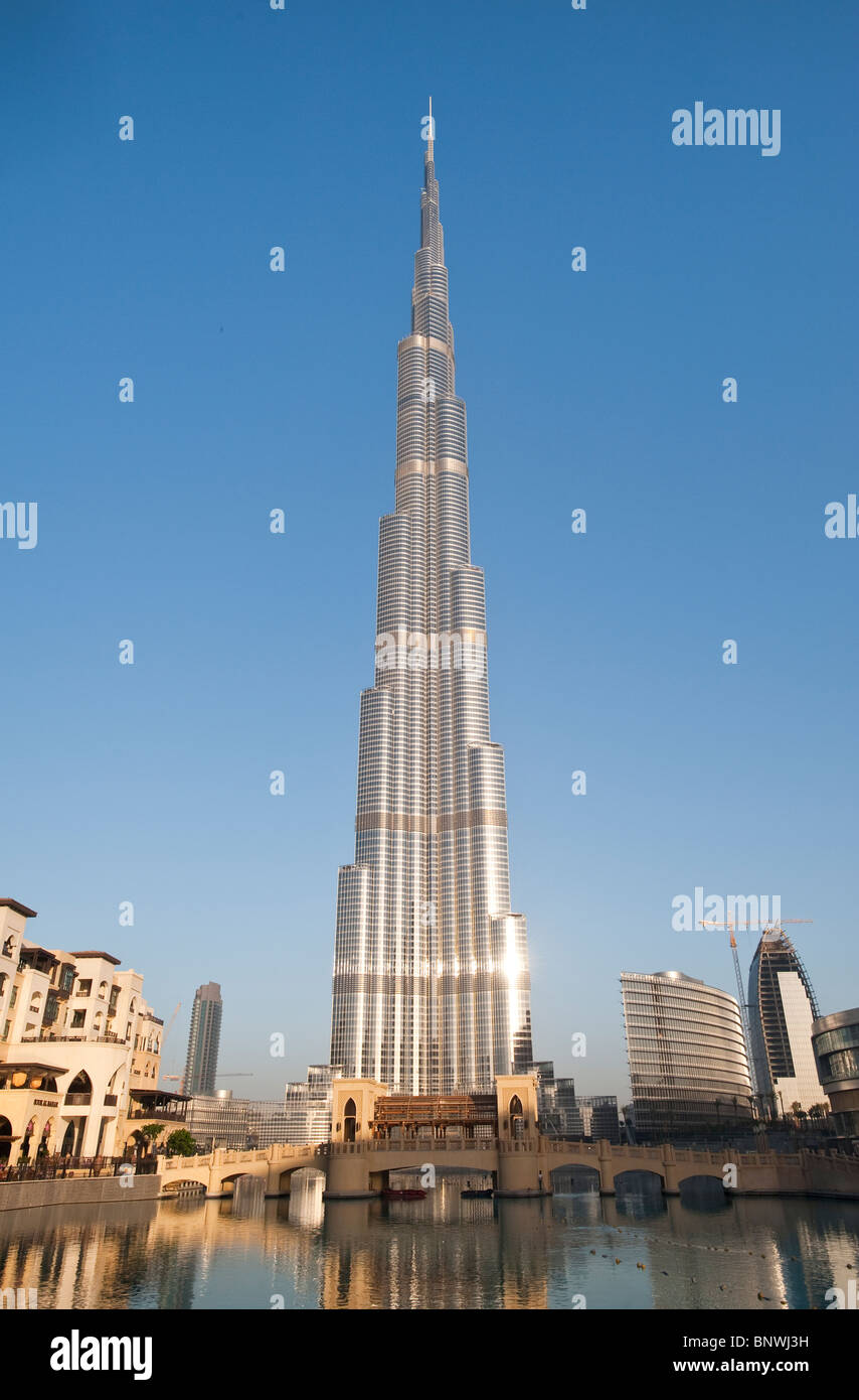 Burj Khalifa, Dubai, Vereinigte Arabische Emirate, Asien Stockfoto