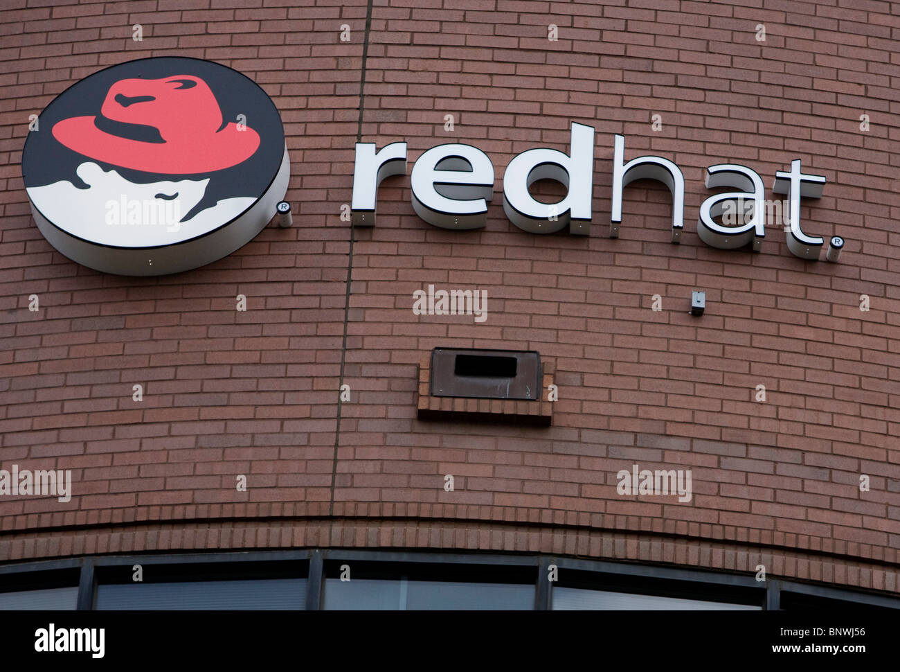 Red Hat Software Stockfoto