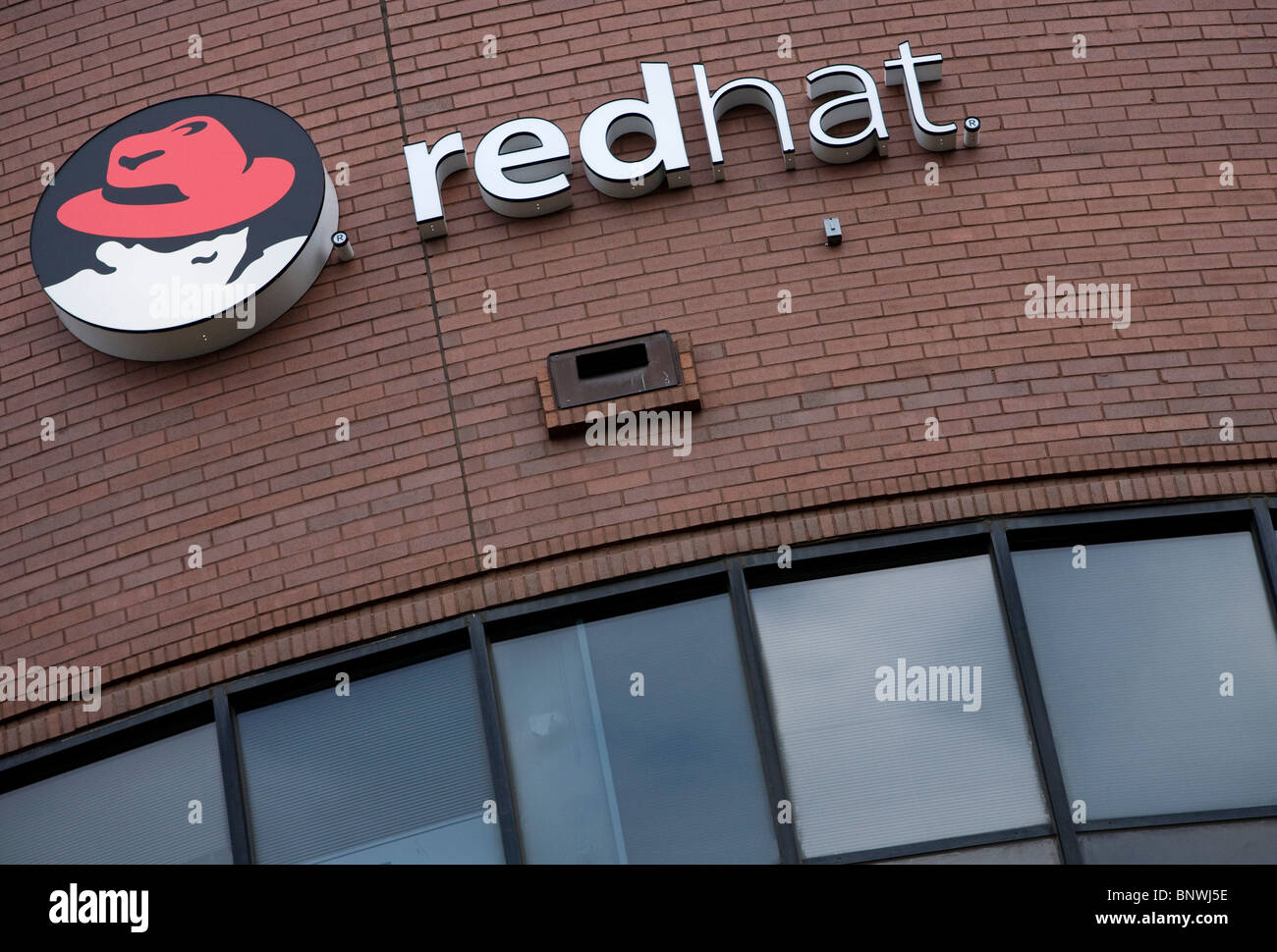 Red Hat Software Stockfoto