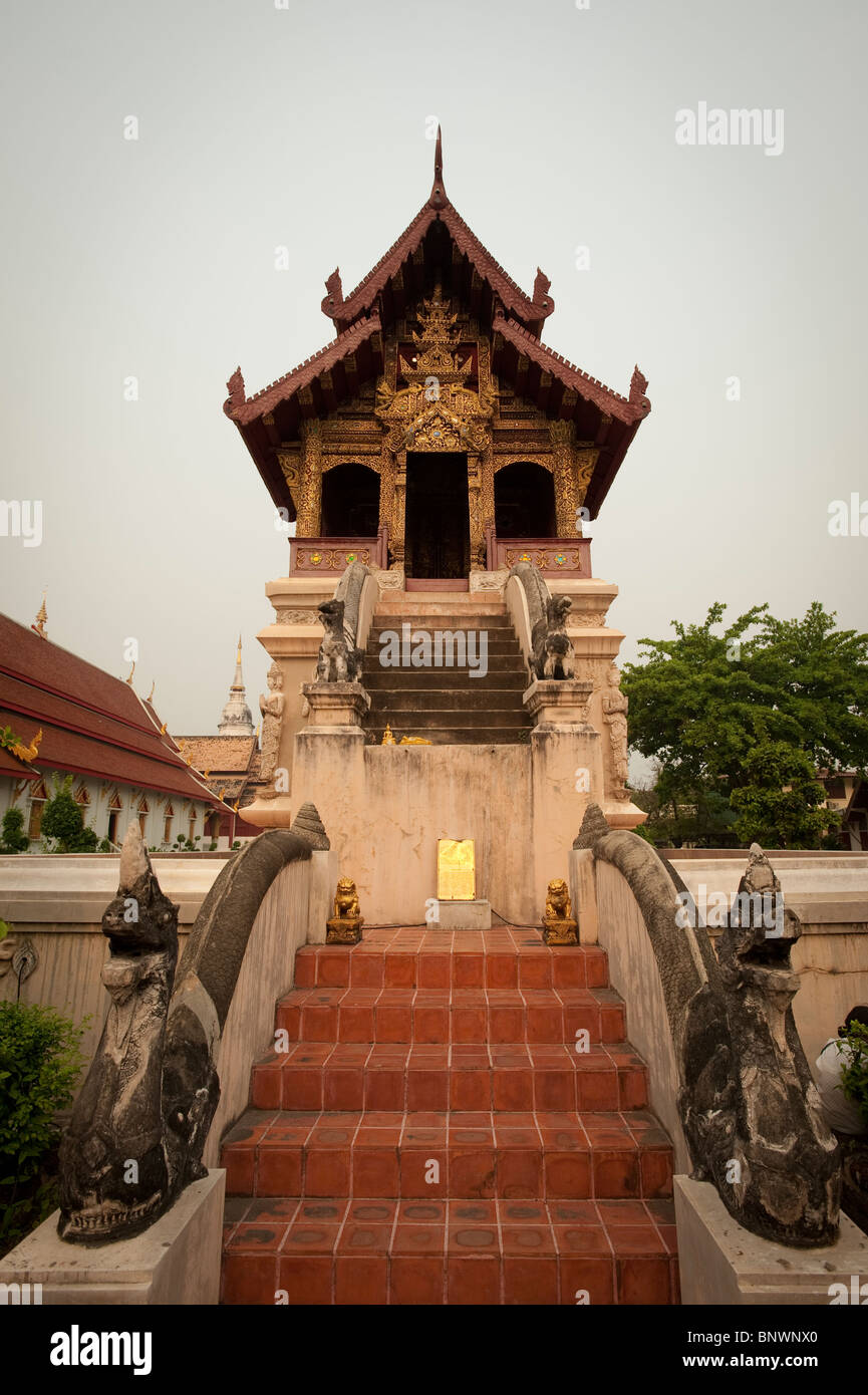 Wat Phra Singh, Chiang Mai, Provinz Chiang Mai, Thailand, Asien Stockfoto