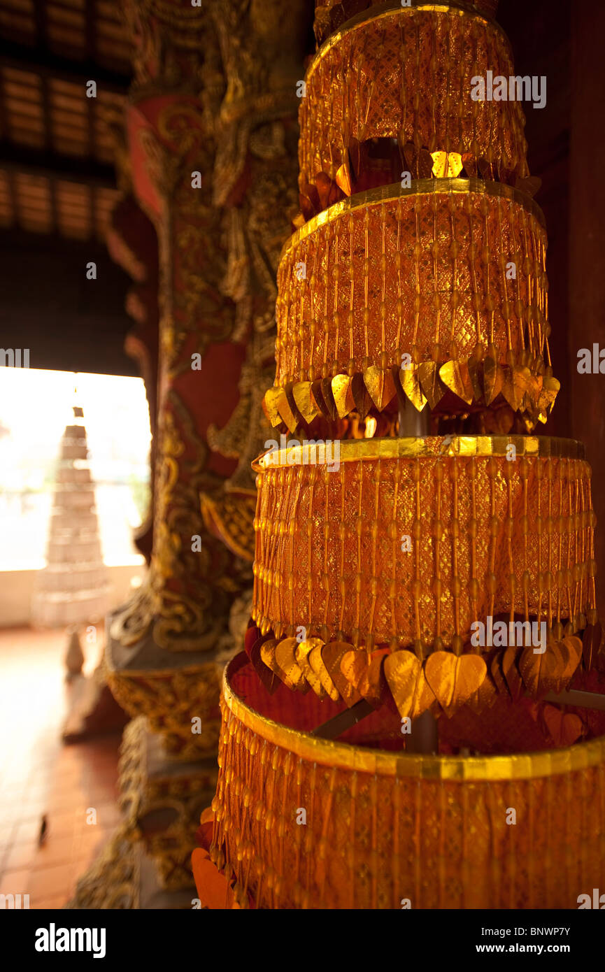 Wat Phra Singh, Chiang Mai, Provinz Chiang Mai, Thailand, Asien Stockfoto