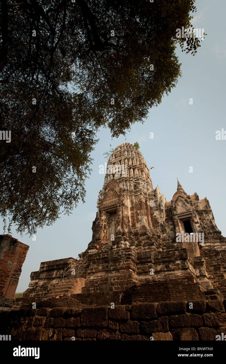 Wat Ratburana, Ayutthaya, Provinz Ayutthaya, Thailand, Asien Stockfoto