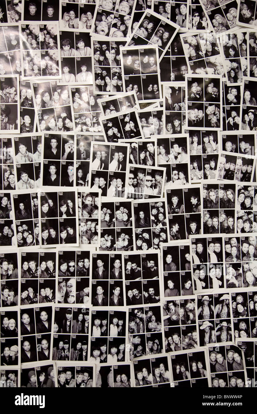 Rough Trade Fotos und Photobooth Stockfoto