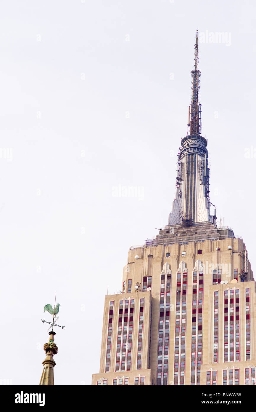 Empire State building Stockfoto