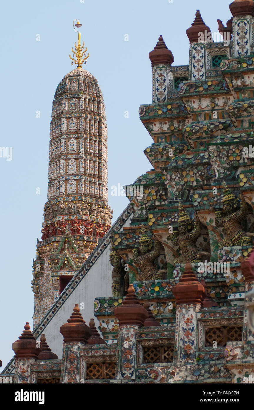 Wat Arun, Bangkok, Thailand, Asien Stockfoto