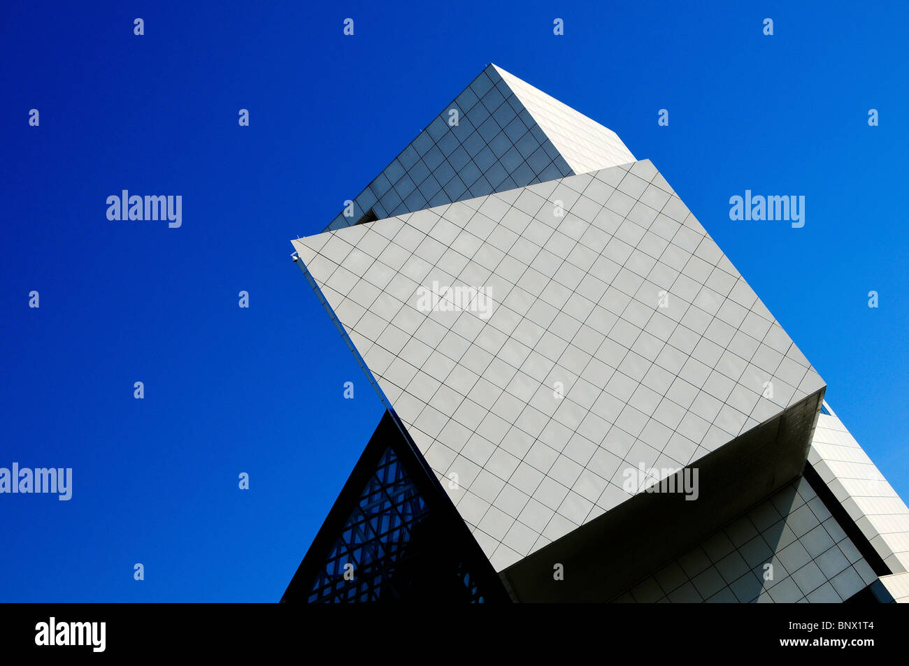 Rock And Roll Hall Of Fame Museum, Cleveland, Ohio, USA Stockfoto