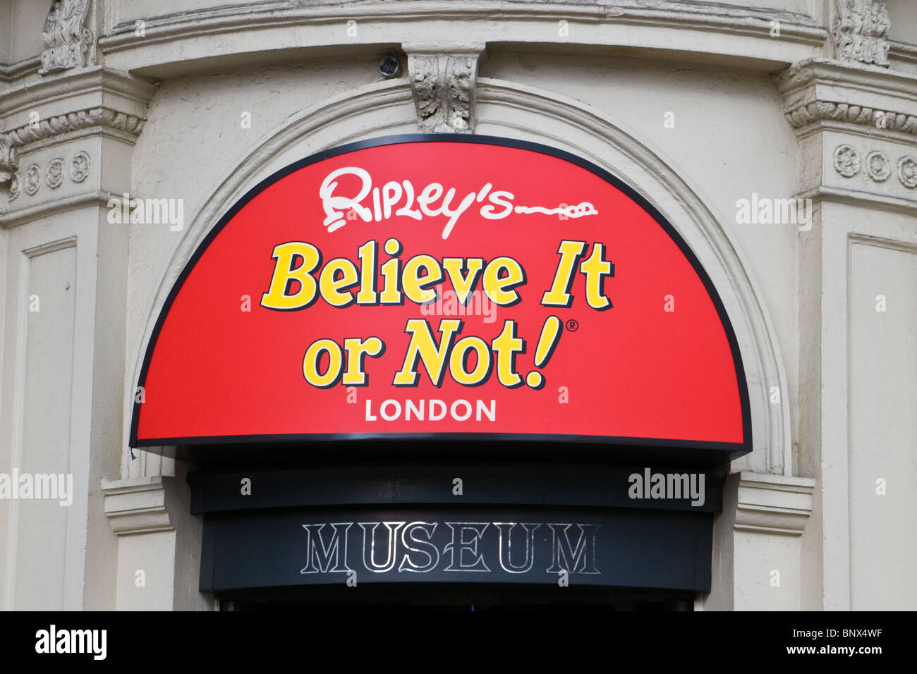 Ripleys Believe It or Not Museum in London Stockfoto