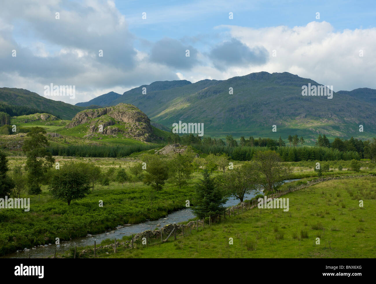 Offshore-Valley, Lake District National Park, Cumbria, England UK Stockfoto