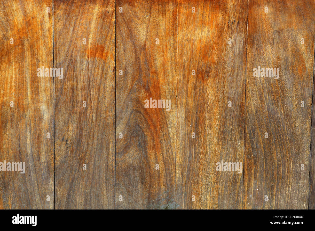 im Alter von Honig verwitterte Holz Hintergrundtextur Stockfoto