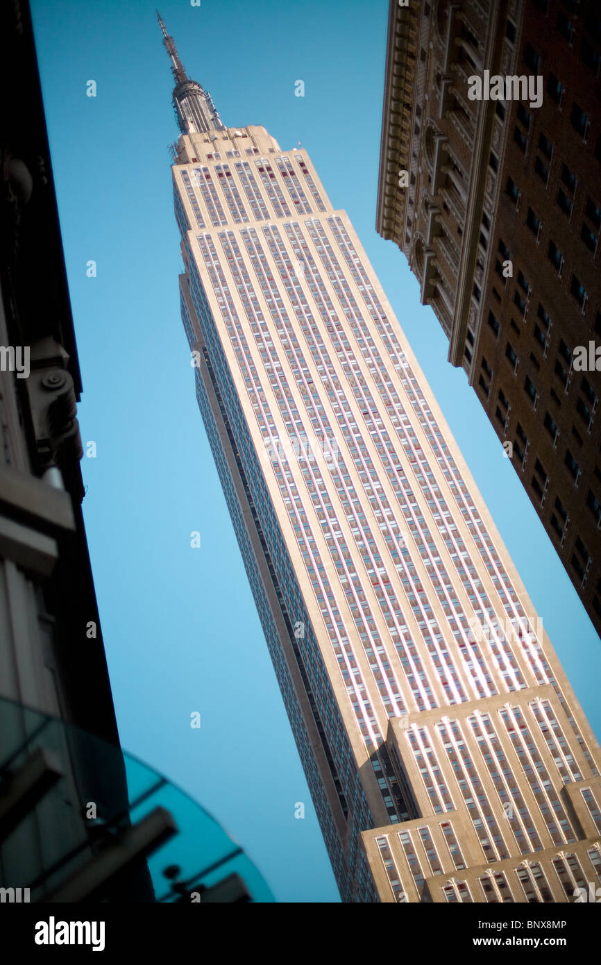 Empire State Building, Midtown Manhattan, New York City Stockfoto