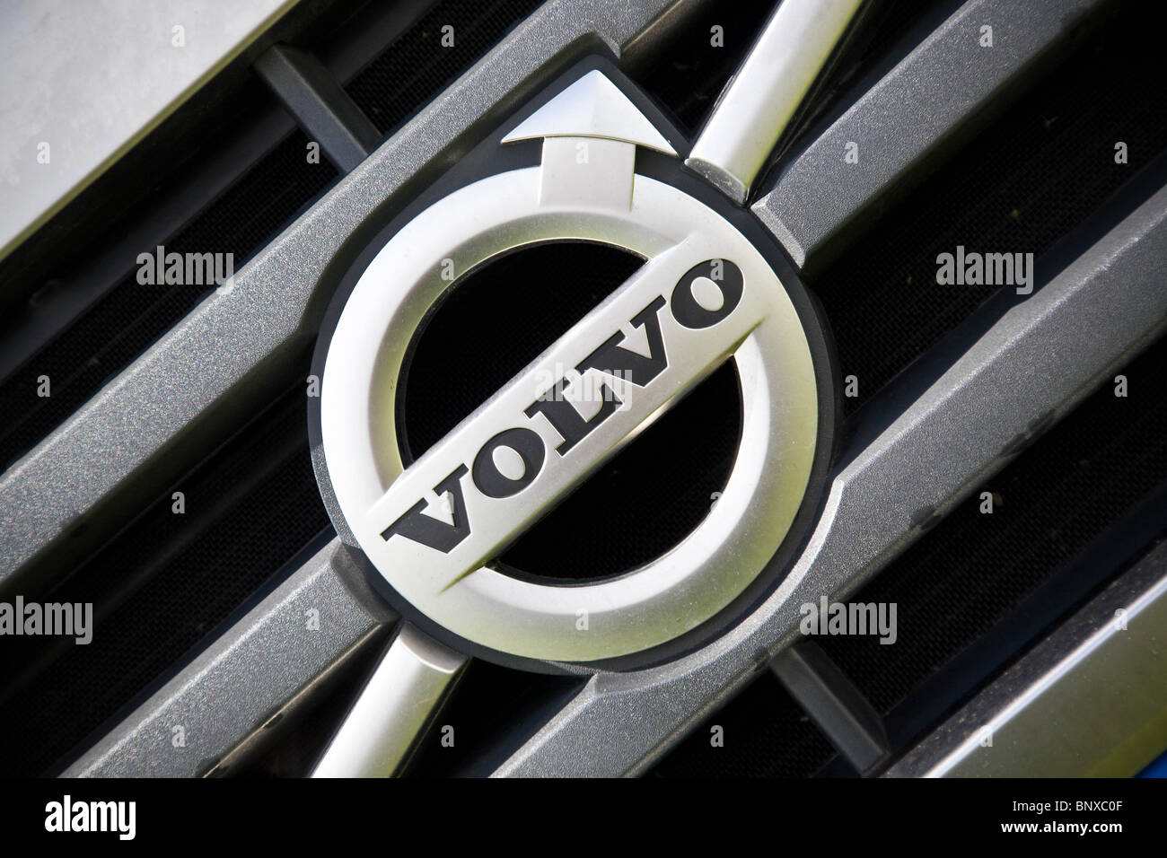 Volvo-Lkw-Logo Stockfoto