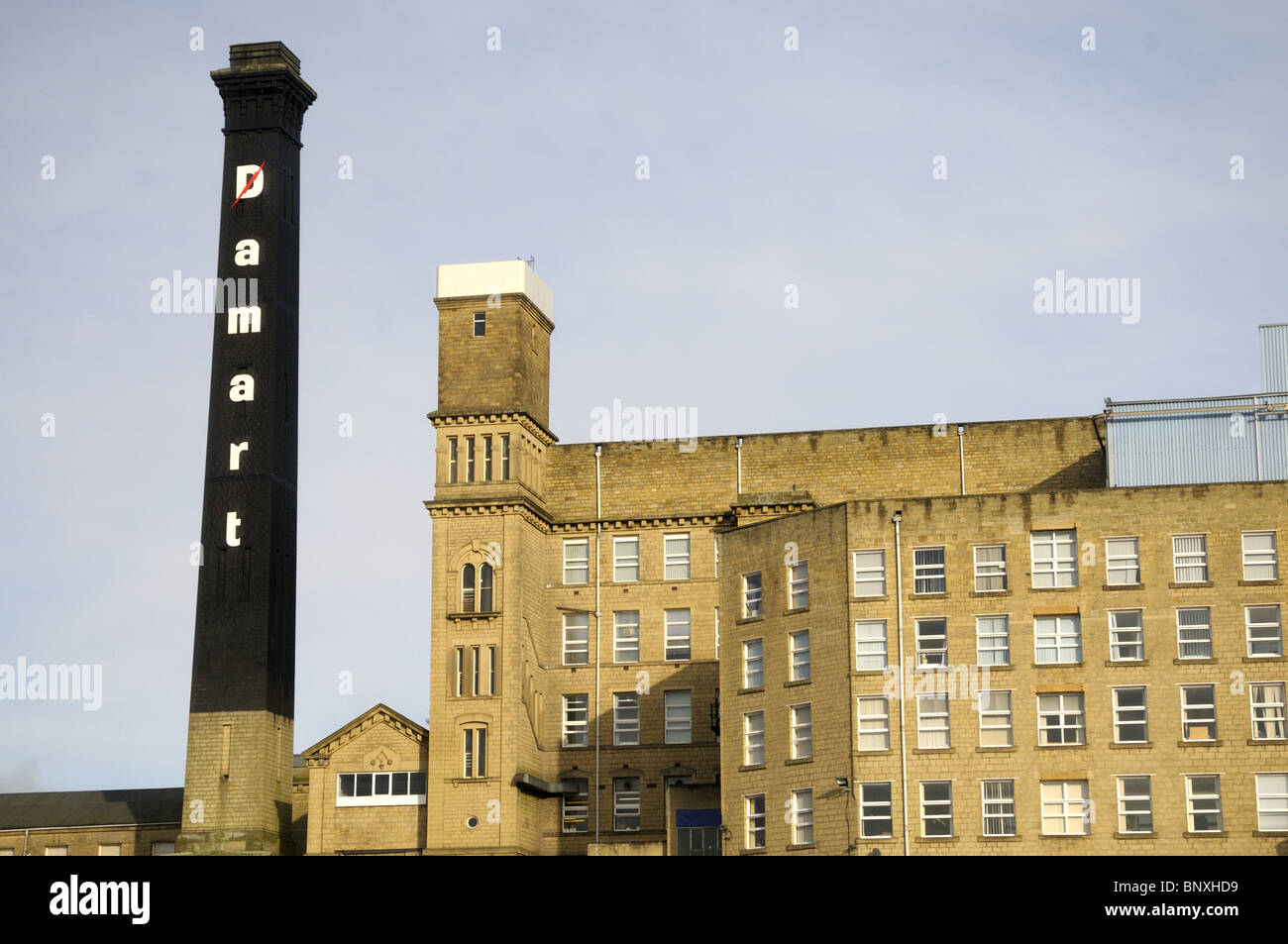Damart-Fabrik In Bingley, Yorkshire Stockfoto