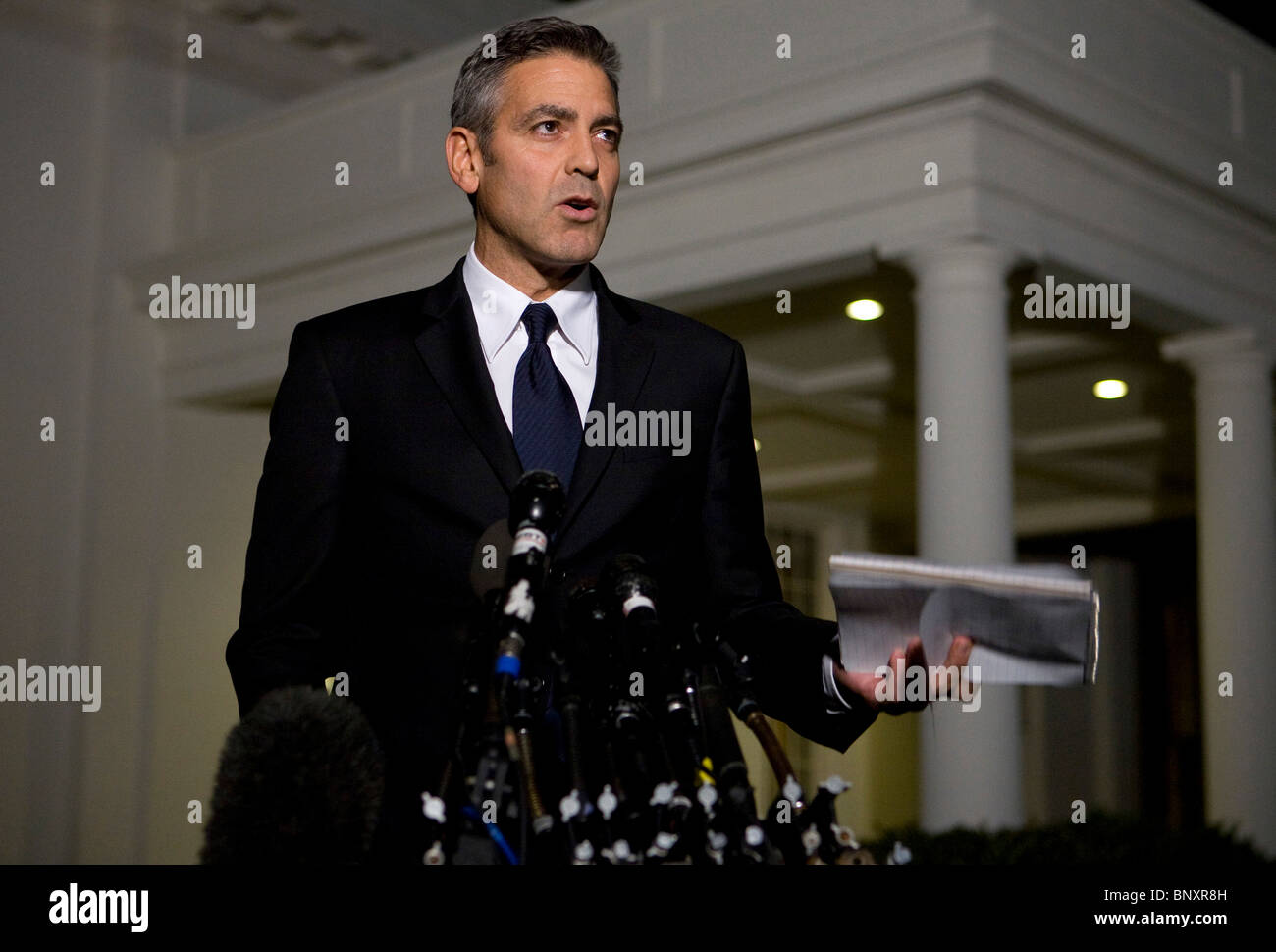 Schauspieler George Clooney. Stockfoto