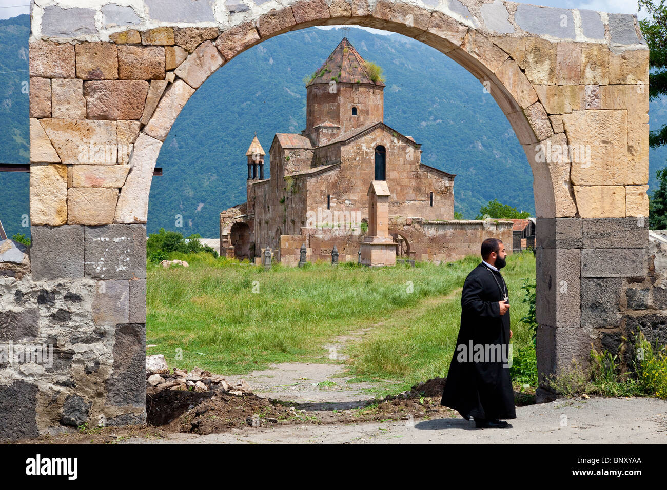 7. Jahrhundert Odzun Kirche in Armenien Debed Canyon Stockfoto