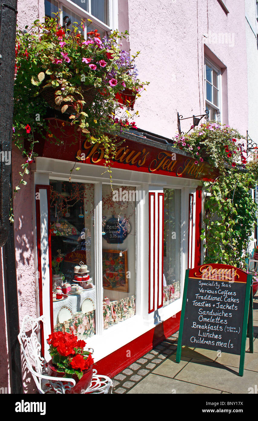 Der Beau Cafe Beaumaris Anglesey North Wales UK England EU Europäische Union Europa Stockfoto