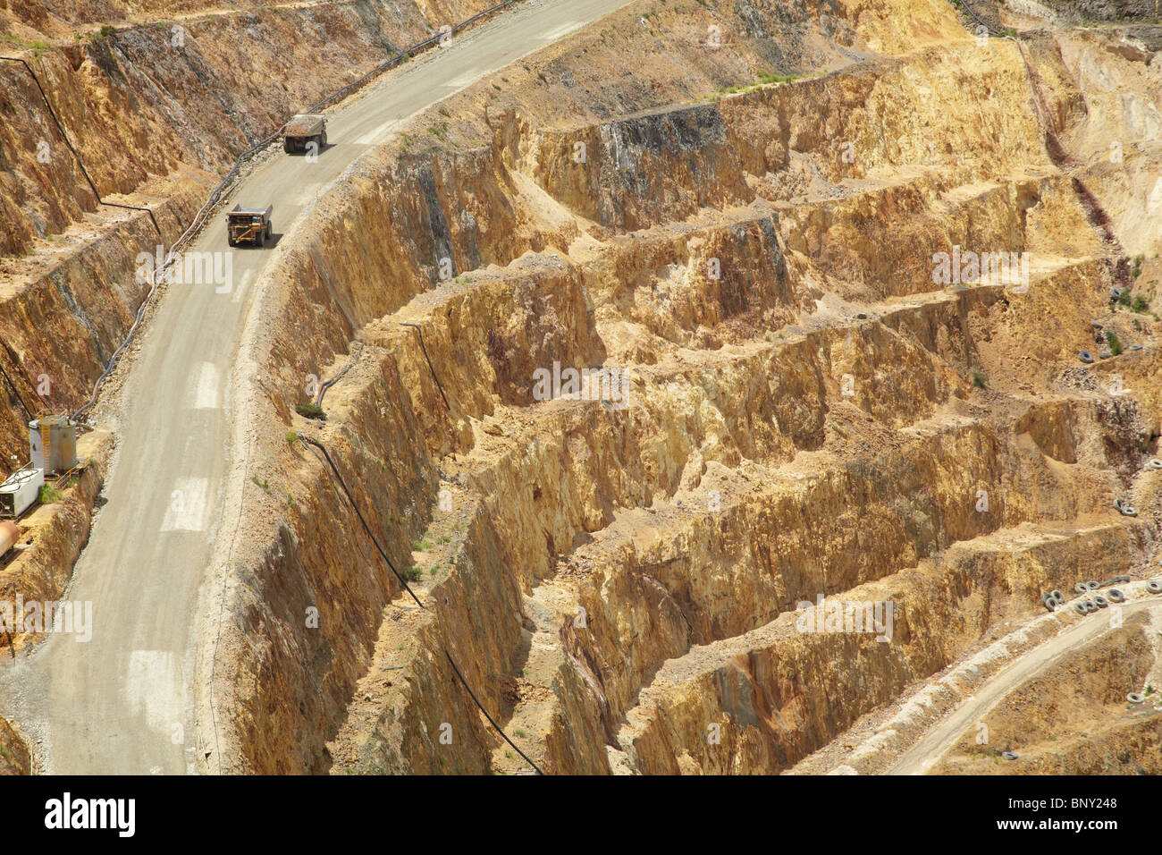 Martha Gold Mine, Waihi, Coromandel, Nordinsel, Neuseeland Stockfoto