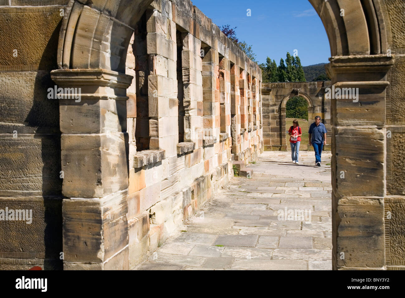 Port Arthur Historic Site.  Port Arthur, Tasmanien, Australien Stockfoto Port Arthur Historic Site.  Port Arthur, Tasmanien, Australien Stockfoto