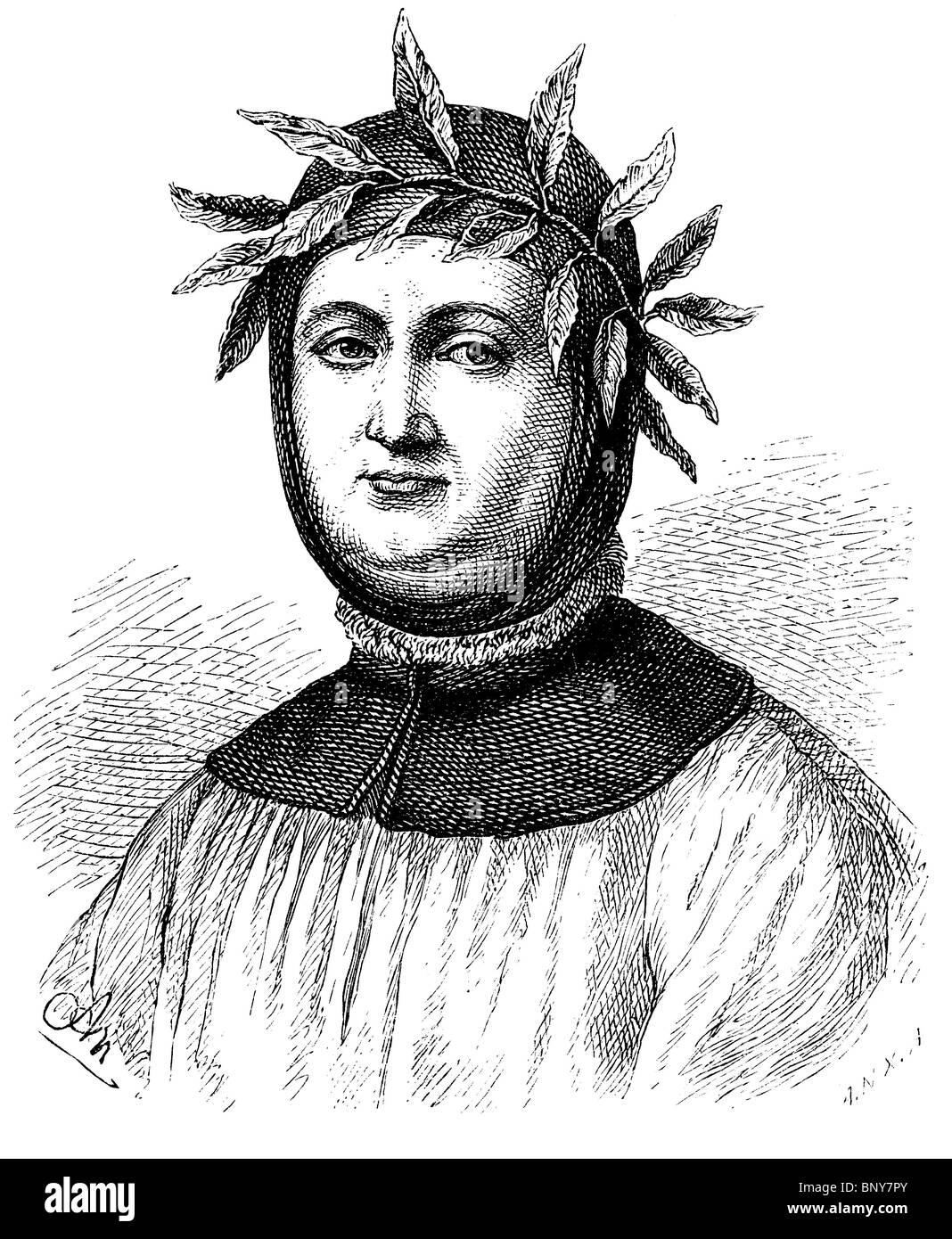 Francesco petrarca petrarca Ausgeschnittene Stockfotos und bilder Alamy