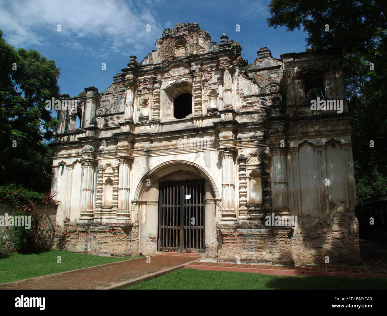 Kirche San Jose El Viejo in Antigua in der Nähe von Guatemala-Stadt in Guatemala Stockfoto