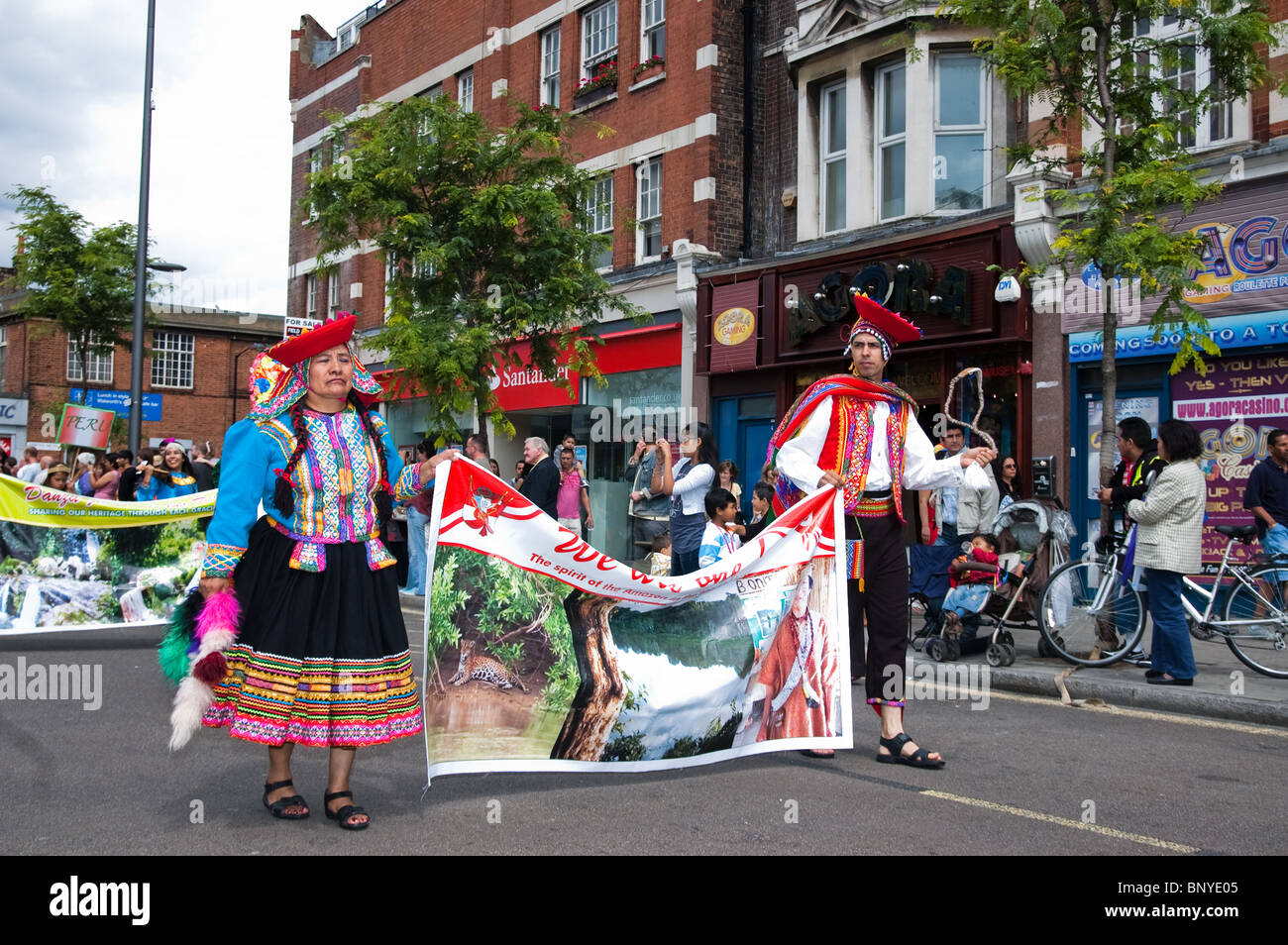 Carnaval del Pueblo - London 2010 Stockfoto