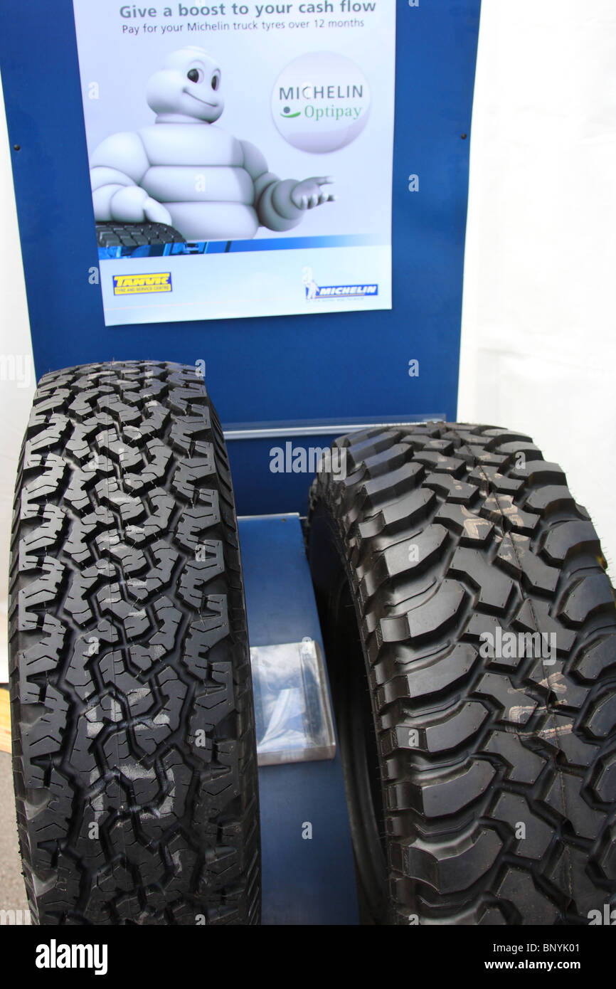 Michelin-Reifen. Stockfoto